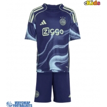 Ajax Steven Berghuis #23 Replica Away Minikit 2025-26 Short Sleeve (+ pants)